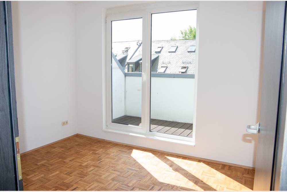 Schlafen und Balkon