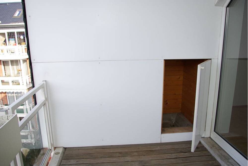 Abstellraum Balkon